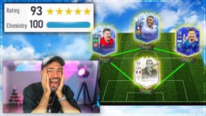 93 RATED!! 193 RATED FUT DRAFT CHALLENGE FIFA 22 🔥🔥