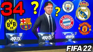 CHE SFIGA NEL SORTEGGIO di CHAMPIONS LEAGUE... - FIFA 22 CARRIERA PS5 #34