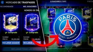 😮 EL PSG EN FIFA 22 MOBILE !!! EQUIPO 🤑 MILLONARIO !!! *CARTAS ESPECIALES* ⚽