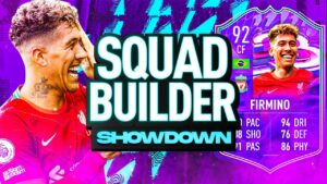 FIFA 22 - 92 FUT BIRTHDAY ROBERTO FIRMINO SQUAD BUILDER SHOWDOWN!!! - ULTIMATE TEAM