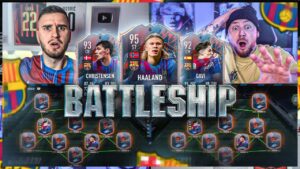 FIFA 22: FC BARCELONA 2023 BATTLESHIP WAGER 😱😱 vs DerKeller