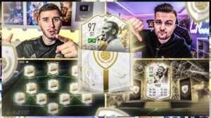 FIFA 22: RANDOM 92+ MOMENTS ICON PACK SQUAD BUILDER BATTLE 😱😱