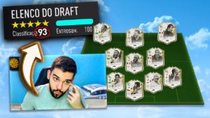 FUT DRAFT 193! CHUVA de SUPER ICONS 🤪🚔⚪️🟡 FIFA 22
