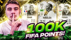 I spent 100,000 FIFA Points on Icon Moments...