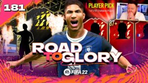 I'm REALLY HAPPY with this RED PLAYER PICK!!! FIFA 22 Road to Glory #181