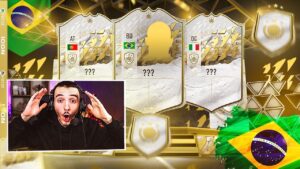 JE PACK LA MEILLEURE ICONE DU JEU ( mais pas que... ) 🇧🇷 - FIFA 22 Ultimate Team