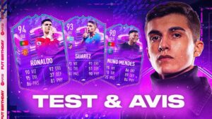 JE TESTE CRISTIANO RONALDO, SUAREZ ET NUNO FUT BIRTHDAY SUR FIFA 22 ! MON AVIS & REVIEW GAMEPLAY !