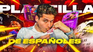 MI BRUTAL PLANTILLA DE ESPAÑOLES PARA FUT CHAMPIONS!! | FIFA 22