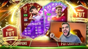 MINHA MELHOR PREMIAÇÃO NO FUT CHAMPIONS!! FIFA 22 ULTIMATE TEAM