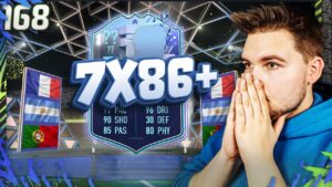 NAJPOTĘZNIEJSZA PACZKA, CZYLI 7x86+ - FIFA 22 Ultimate Team [#168]