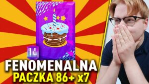 NIESAMOWITA PACZKA 86+x7 PIŁKARZY! 😲 FENOMENALNE URODZINOWE SWAPY! | FIFA 22