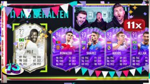 OMG!! Icon PELÉ + 11x FUT BIRTHDAY im PACK 😍😱 Lightning Round ESKALIERT!! FIFA 22
