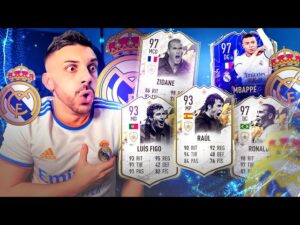 PLANTILLA REAL MADRID DE LOS GALÁCTICOS EN FIFA 22 (NO PONGÁIS 0-4) DjMaRiiO