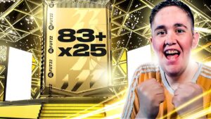 So I opened my 83+ x 25 Icon Swaps Pack on FIFA 22...