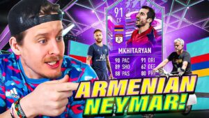 The ARMENIAN Neymar?! 91 FUT Birthday Mkhitaryan Review! FIFA 22 Ultimate Team