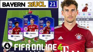 Trải Nghiệm Đội Hình BAYERN MUNICH 21UCL ( 21-22 UEFA CHAMPIONS LEAGUE ) Với LEWAN, GOREZTKA, COMAN