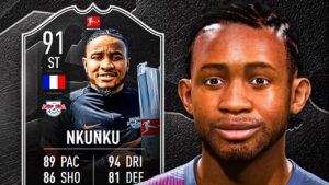 ANOTHER ONE... 😅 91 POTM NKUNKU PLAYER REVIEW! - FIFA 22 Ultimate Team