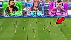 AURONPLAY ME LA PASA Y METO UN GOLAZO!! - FIFA 22 PORCINOS FC