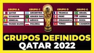 Análisis de los grupos del mundial de Qatar 2022 tras el sorteo oficial de la FIFA⚽🏆