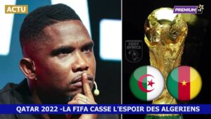 C'EST TERMINÉ, LA FIFA CASSE L'ESPOIR DES ALGÉRIENS.