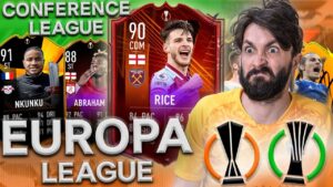 EUROPA & KONFERENCIJSKA LIGA DRAFT CHALLENGE! FIFA 22