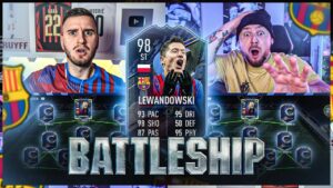 FIFA 22: LEWANDOWSKI BARCA TRANSFER BATTLESHIP WAGER 😱😱