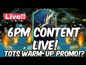 FIFA 22 LIVE OPENING LIGUE 1 WARMUP NOT WORKING? LIVE TOTS WARM-UP SERIES PROMO!? LIVE PS PLUS PACK?