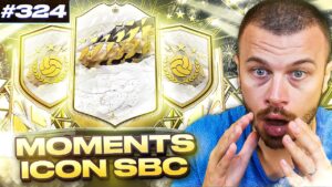 FIFA 22 MY GUARANTEED ICON MOMENTS SBC! WE PACKED AN AMAZING MOMENTS ICON PLAYER!