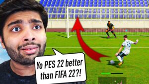 I PLAY PES 22...BETTER THAN FIFA 22?!🤔