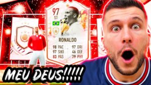 INACREDITÁVEL!!!!!! TIREI O RONALDO PRIME MOMENTS!!!! QUASE DESMAIEI AO VIVO! FIFA 22 - UT
