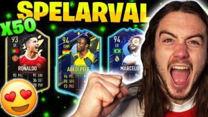 JAG ÖPPNADE 50x FUT CAPTAINS 81+ PLAYER PICKS OCH FICK DETTA!!- FIFA 22 SVENSKA