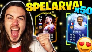 JAG ÖPPNADE 50x FUT FANTASY 81+ PLAYER PICKS OCH DOM ÄR GALNA!! - FIFA 22 SVENSKA
