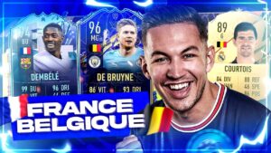LA DRAFT 100% FRANCE BELGIQUE ! FIFA 22