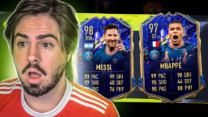 PEGUEI AS MELHORES CARTAS DO PSG!!! FUT DRAFT FIFA 22