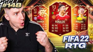 PRZEPRASZAM ALE... TRAFIŁEM 2x RONALDO!!! FIFA 22 RTG #148