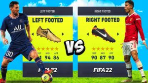 Right Footed vs. Left Footed... in FIFA 22! 👟