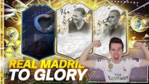 WOOOW! NAJLEPSZA IKONA w HISTORII + TRAFIŁEM KARTĘ KAPITANA FUT! | FIFA 22 - RM to Glory [#16]