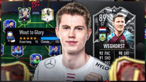 WOUT "DER GOAT" WEGHORST SCHIEßT MICH IN RANG 1! 🤩🐐 I FIFA 22 Ultimate Team