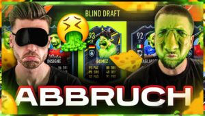 Wer muss den EKELHAFTESTEN KÄSE essen 🤢🤮ABBRUCH im Blind Draft BATTLE ⚠️ FIFA 22