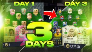 What’s the Best Team you can make in 3 Days of FIFA 22?