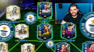 193 FUT DRAFT!! AS MELHORES CARTAS!! FIFA 22 🚔🔵⚪️🟡