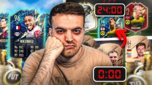 24 STUNDEN auf NEUEM ACCOUNT in FIFA 22! WAS ERREICHT MAN?🥼🧐🧪 (Experiment)