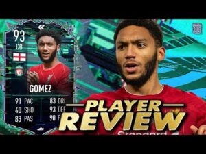 93 FLASHBACK GOMEZ PLAYER REVIEW! FLASHBACK JOE GOMEZ SBC - FIFA 22 ULTIMATE TEAM