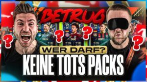 BETRUGSVORWURF gibt KARMA.. ☠️😳 Wer darf KEINE PACKs zum BL TOTS Ziehen 🤬 FIFA 22 Blind Draft