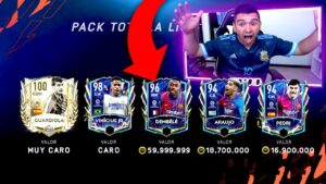 💰 COMPRAMOS ⚡TOTS⚡ DE LA LIGA SANTANDER EN FIFA 22 MOBILE !!! ICONO IN A PACK !!!