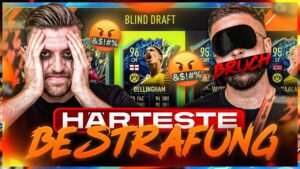 Die HÄRTESTE BESTRAFUNG EVER .. ☠️😲 Kompletter BRUCH im TOTS BLIND DRAFT BATTLE !! FIFA 22