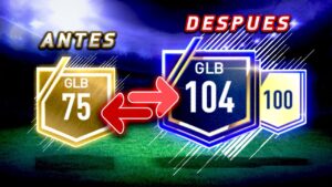 EQUIPO BARATO Y BUENO PARA COMPETIR EN FIFA 22 MOBILE !!! 104 GRL POR POCAS MONEDAS !!!