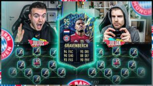 FIFA 22: GRAVENBERCH TOTS BAYERN TRANSFER SQUAD BUILDER BATTLE 🔥🔥