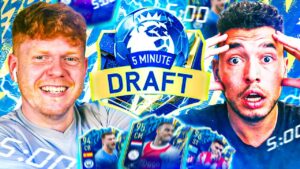 FIFA 22 - 😱 TEAM OF THE SEASON!! HILARIOUS 5 MINUTE FUT DRAFT VS @Oakelfish - ULTIMATE TEAM