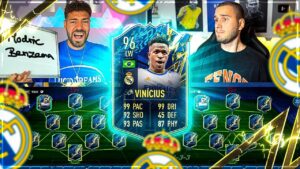 FIFA 22: VINICIUS JR TOTS Squad Builder Battle 🔥🔥 IamTabak vs Wakez !!